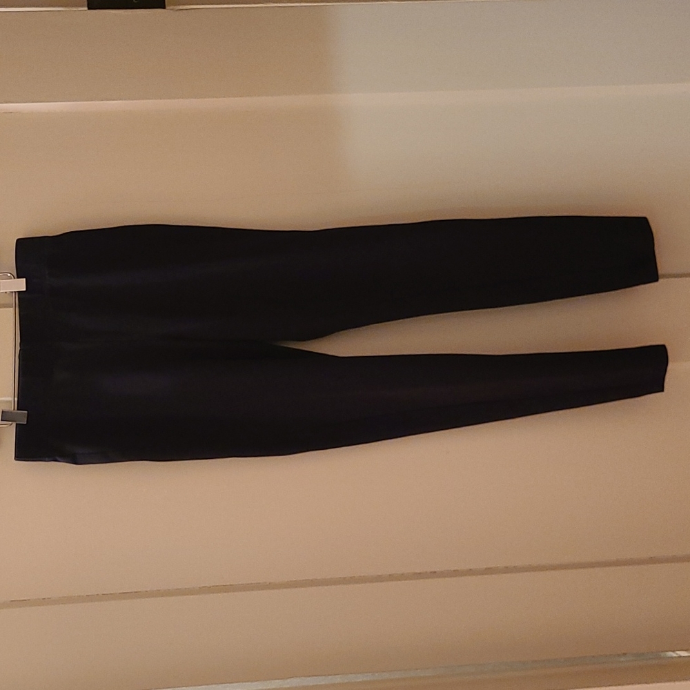 Girls Lands' End Black Leggings, M
